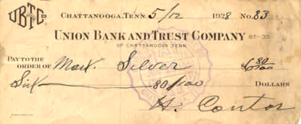 Union Bank & Trust Co 5-12-1928