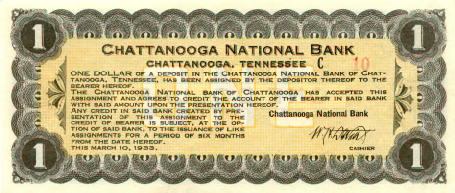 Chatt NB $1 script